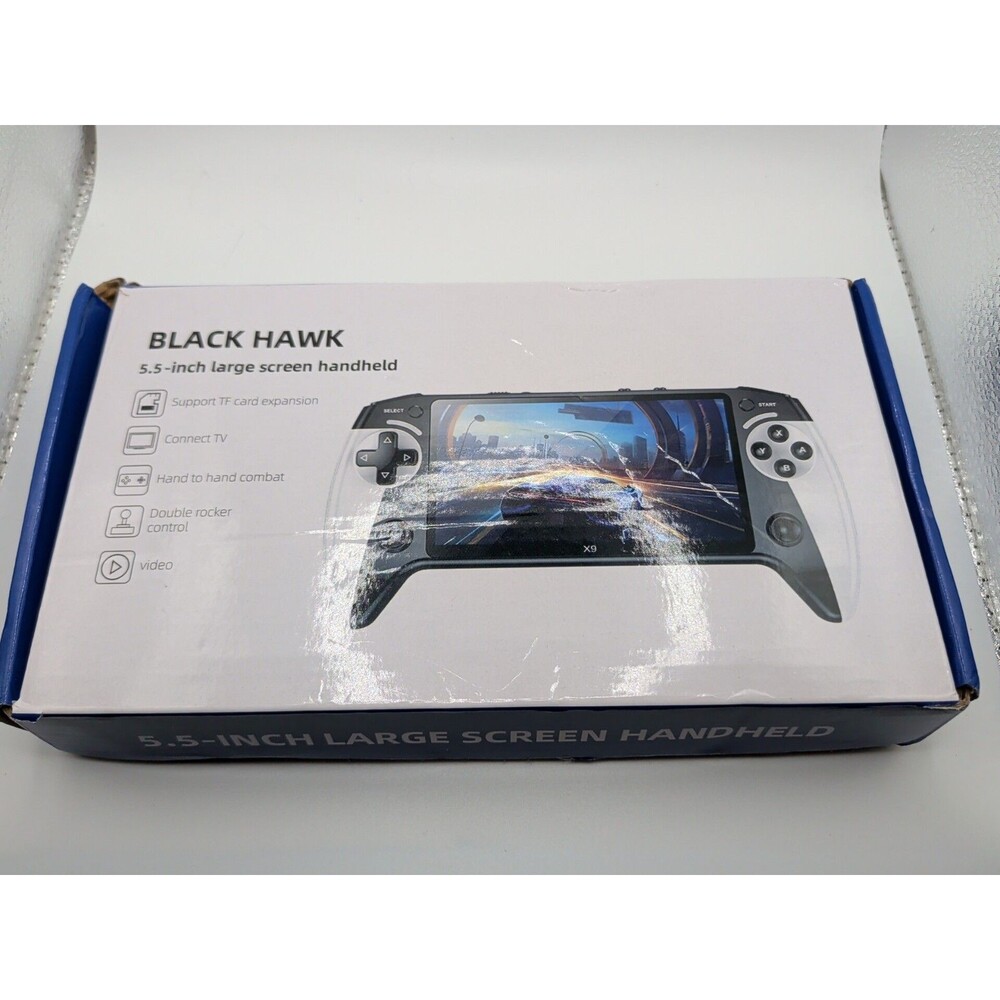 BLACK HAWK X9 Handheld Game Console 5.5" IPS Screen